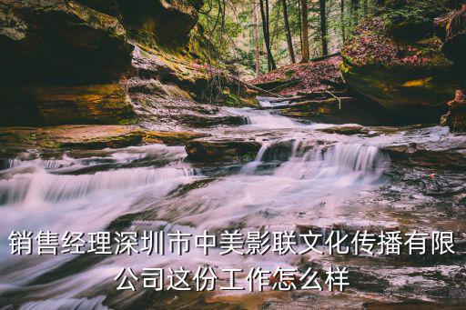銷售經理深圳市中美影聯文化傳播有限公司這份工作怎么樣