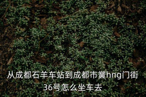 從成都石羊車站到成都市黌hng門街36號怎么坐車去