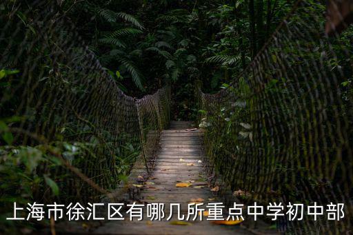 上海市徐匯區有哪幾所重點中學初中部