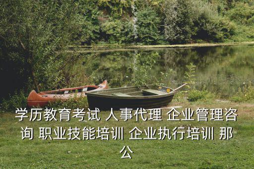學(xué)歷教育考試 人事代理 企業(yè)管理咨詢 職業(yè)技能培訓(xùn) 企業(yè)執(zhí)行培訓(xùn) 那公
