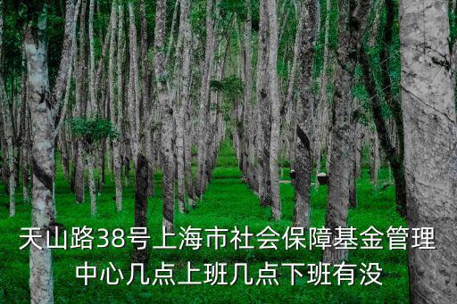 天山路38號上海市社會保障基金管理中心幾點上班幾點下班有沒