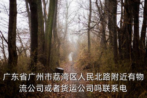 廣東省廣州市荔灣區人民北路附近有物流公司或者貨運公司嗎聯系電