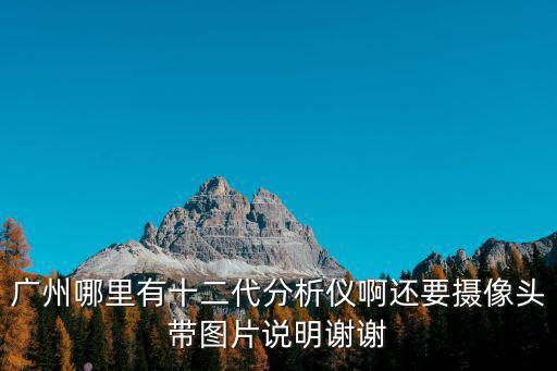 廣州哪里有十二代分析儀啊還要攝像頭帶圖片說明謝謝