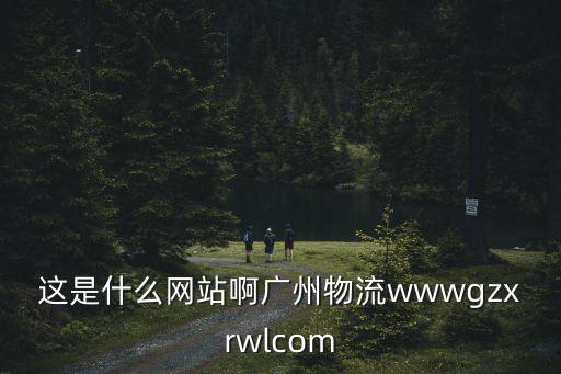 這是什么網(wǎng)站啊廣州物流wwwgzxrwlcom