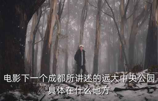 成都市郫都區(qū)梨園路中央公園，電影下一個(gè)成都所講述的遠(yuǎn)大中央公園具體在什么地方