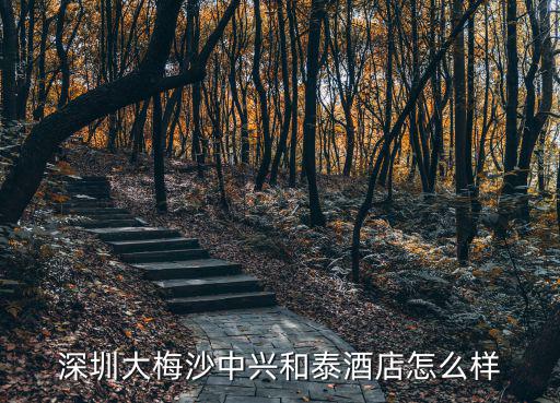 深圳大梅沙中興和泰酒店怎么樣