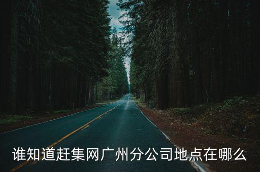 誰知道趕集網廣州分公司地點在哪么