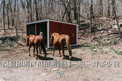 深圳印刷廠招印刷師傅一般一月多少錢呢