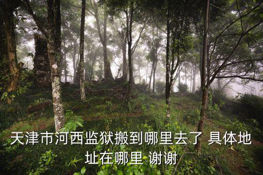 天津市河西監獄地址，天津市河西監獄12號增3號位于什么地方