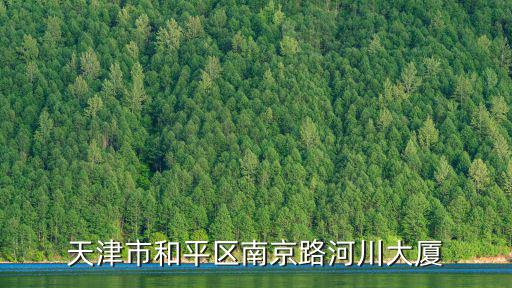 天津市和平區南京路河川大廈