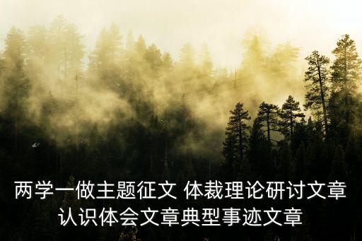 天津市兩學一做專題研討，兩學一做主題征文 體裁理論研討文章認識體會文章典型事跡文章