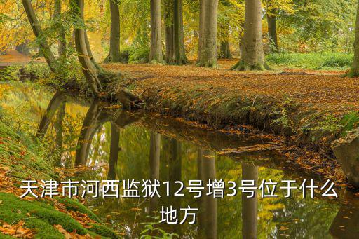 天津市河西監(jiān)獄12號增3號位于什么地方