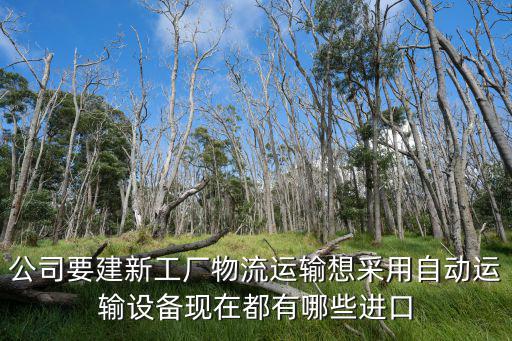 公司要建新工廠物流運輸想采用自動運輸設備現在都有哪些進口