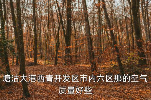 塘沽大港西青開發區市內六區那的空氣質量好些