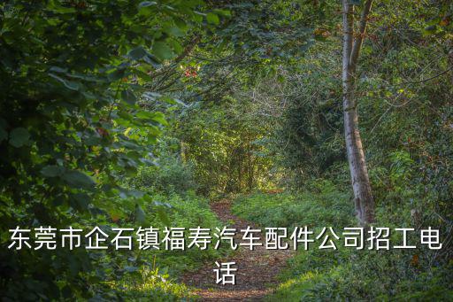 東莞市企石鎮福壽汽車配件公司招工電話