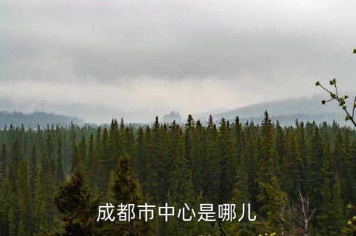 成都市中心是哪兒