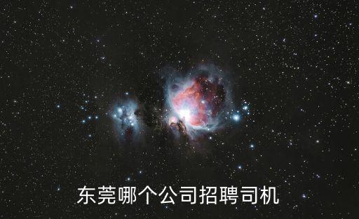 東莞全峰實(shí)業(yè)有限公司招聘信息，東莞哪個公司招聘司機(jī)