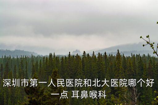 北京大學深圳醫院耳鼻喉科，深圳耳鼻喉醫院地址