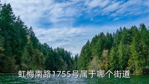 虹梅南路1755號(hào)屬于哪個(gè)街道