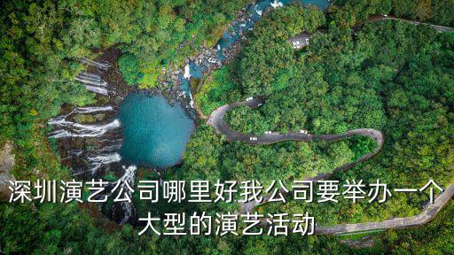 深圳演藝公司哪里好我公司要舉辦一個(gè)大型的演藝活動