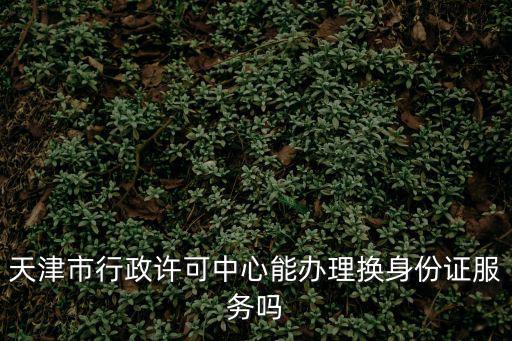 天津市行政許可中心放管服，天津的行政許可中心地址
