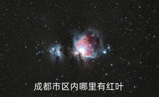 成都市區(qū)內(nèi)哪里有紅葉