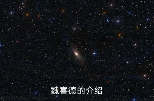 魏喜德的介紹