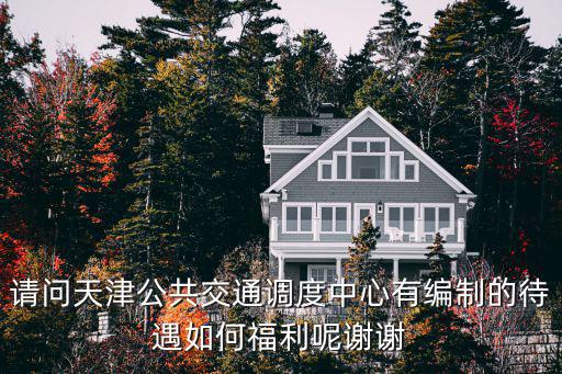 請問天津公共交通調度中心有編制的待遇如何福利呢謝謝