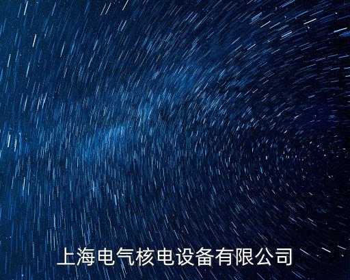 上海電氣核電設備有限公司