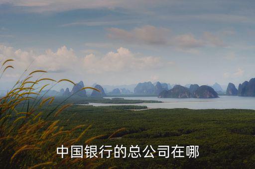 中國銀行的總公司在哪