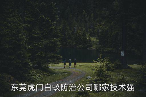 東莞虎門白蟻防治公司哪家技術強
