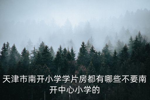 天津市南開區躍升里小學學區房，進天津南開區重點小學有什么條件房子在所屬片區幾年有效