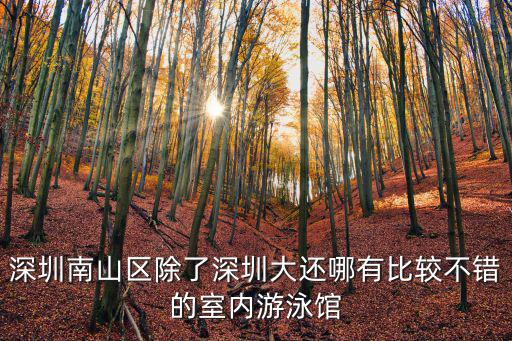 深圳南山室內(nèi)游泳池，深圳南山區(qū)除了深圳大還哪有比較不錯(cuò)的室內(nèi)游泳館