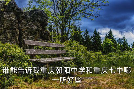 誰能告訴我重慶朝陽中學和重慶七中哪一所好些
