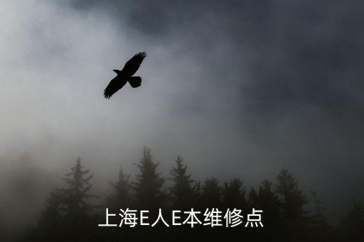 上海E人E本維修點