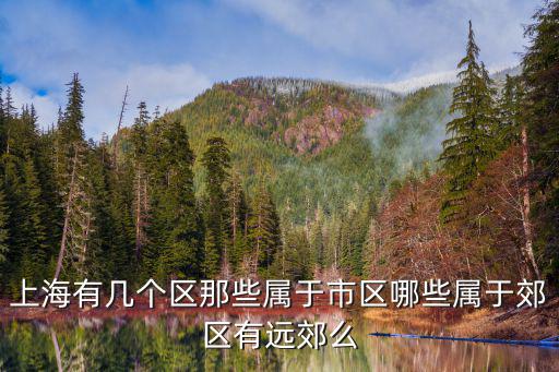 上海市現(xiàn)在幾個(gè)區(qū)，上海市共有幾個(gè)區(qū)