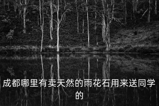 成都哪里有賣天然的雨花石用來送同學的