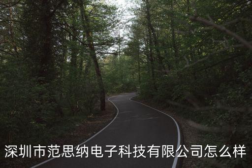 深圳市范思納電子科技有限公司怎么樣
