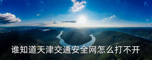 天津市交通管理局公共安全服務平臺，天津交通安全網怎么打開