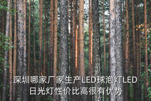 深圳哪家廠家生產(chǎn)LED球泡燈LED日光燈性價(jià)比高很有優(yōu)勢(shì)