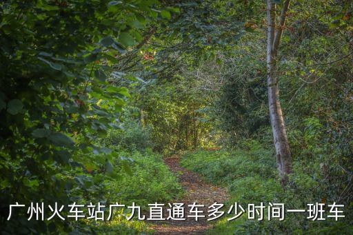 廣州火車站廣九直通車多少時間一班車