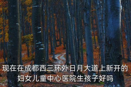 現在在成都西三環外日月大道上新開的婦女兒童中心醫院生孩子好嗎