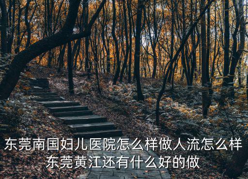 東莞南國婦兒醫(yī)院怎么樣做人流怎么樣?xùn)|莞黃江還有什么好的做