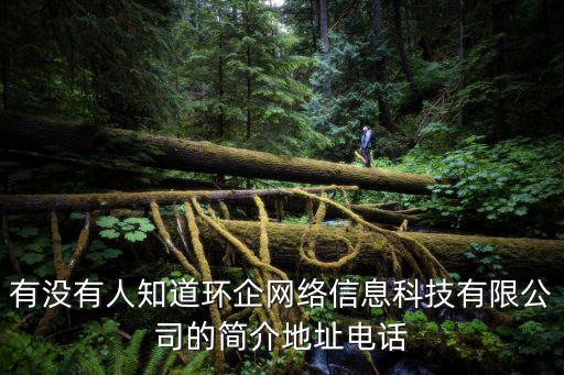 東莞趣美科技有限公司招聘信息技術，有沒有人知道環企網絡信息科技有限公司的簡介地址電話