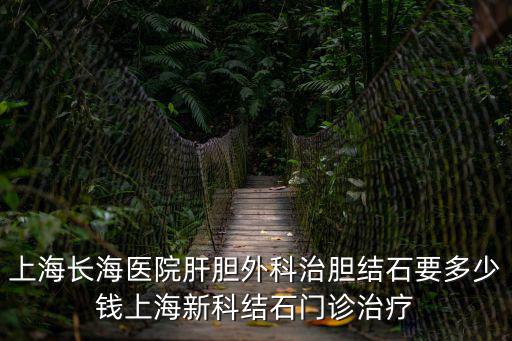 上海長海醫(yī)院肝膽外科治膽結(jié)石要多少錢上海新科結(jié)石門診治療