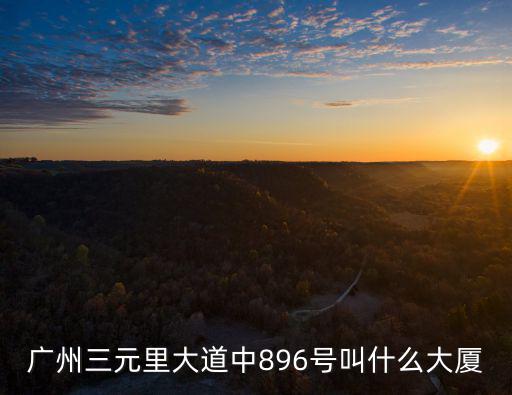 廣州三元里大道中896號叫什么大廈