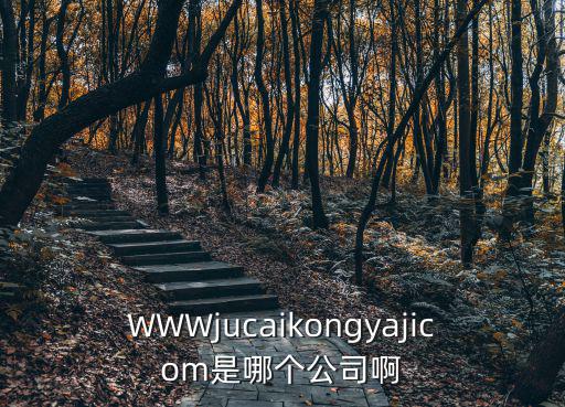 WWWjucaikongyajicom是哪個公司啊