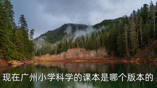 現在廣州小學科學的課本是哪個版本的