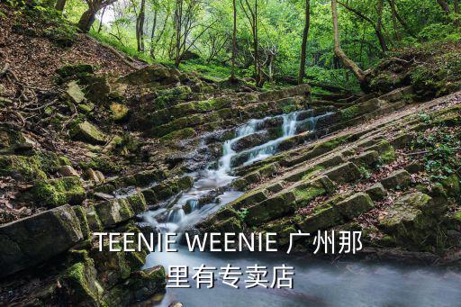 TEENIE WEENIE 廣州那里有專賣店