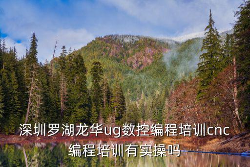 深圳羅湖龍華ug數(shù)控編程培訓(xùn)cnc編程培訓(xùn)有實(shí)操嗎